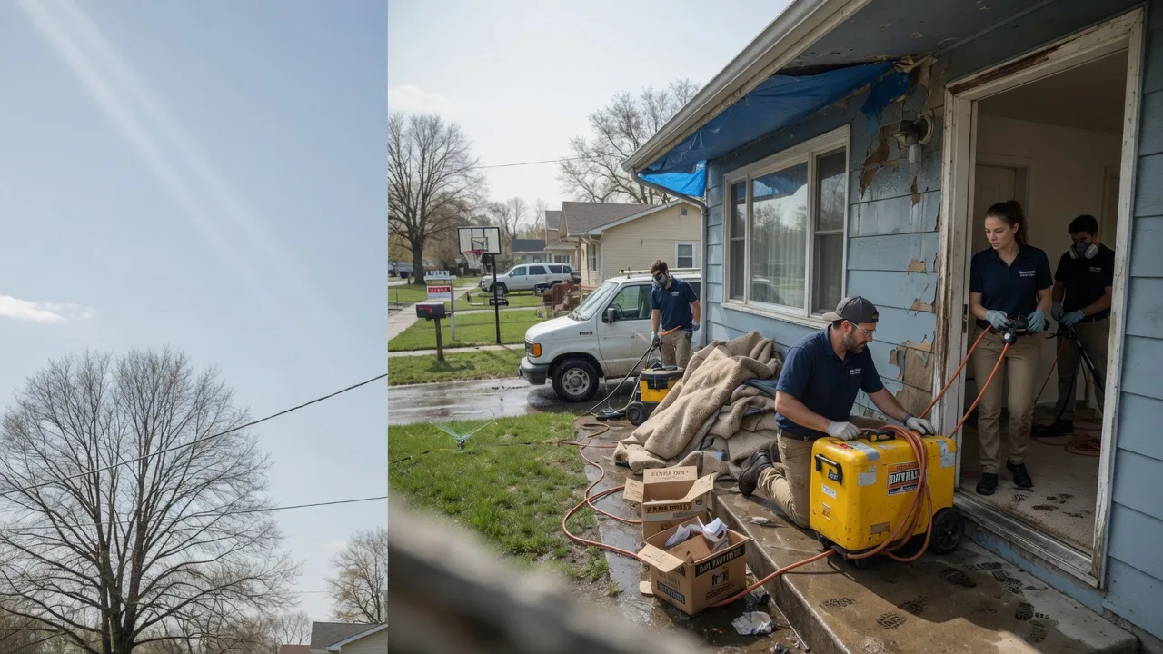 Basement Flood Cleanup in Morganville, NJ near me
